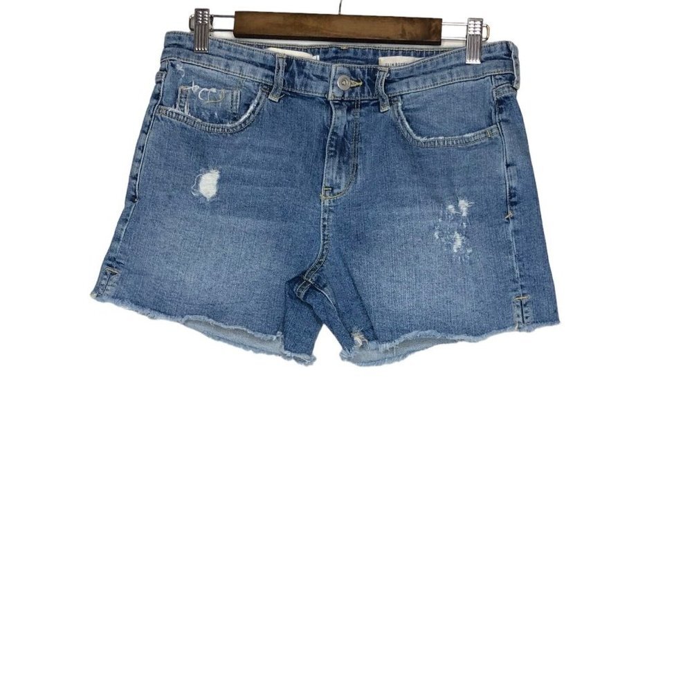 Pilcro and the Letterpress by Anthropologie Slim Boyfriend‎ Denim Shorts Size 28